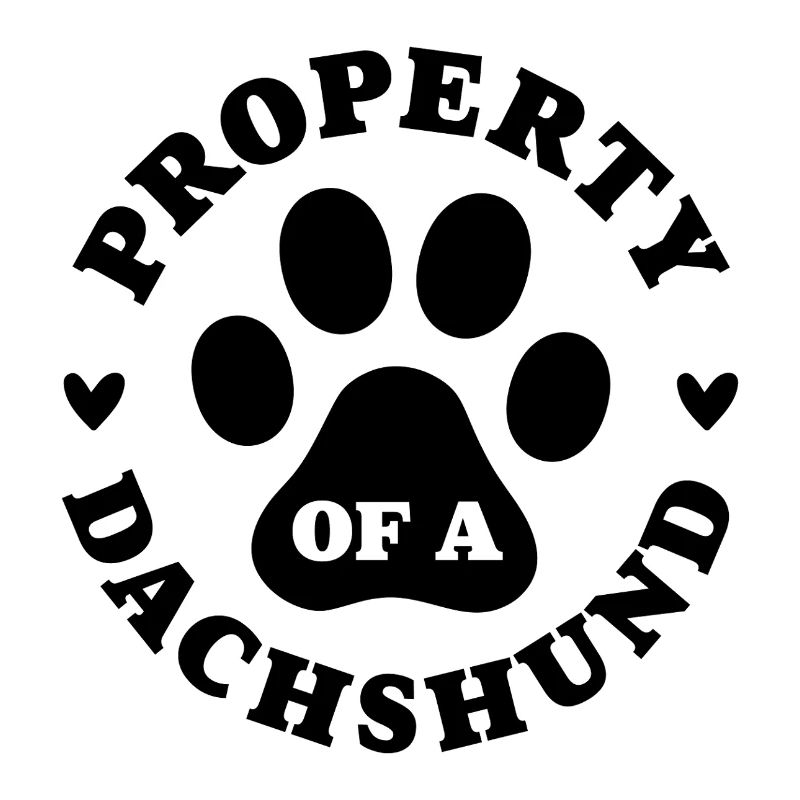 Eigentum eines Dackels