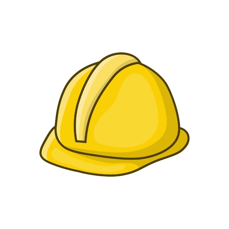 Hardhat construction worker craftsman