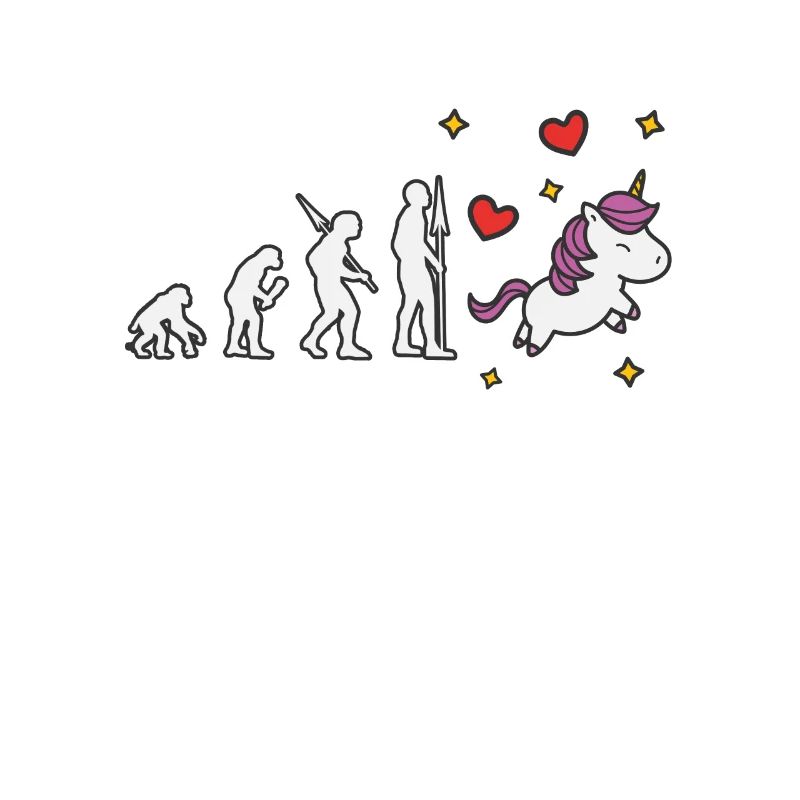 Evolution de moi Licorne