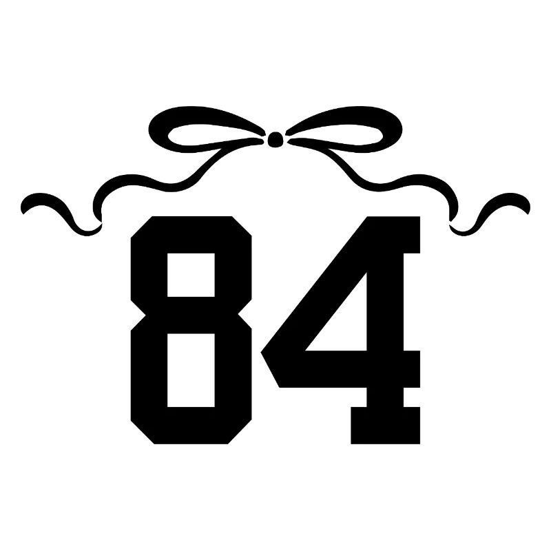 Number 84 Knot - 84th Anniversary