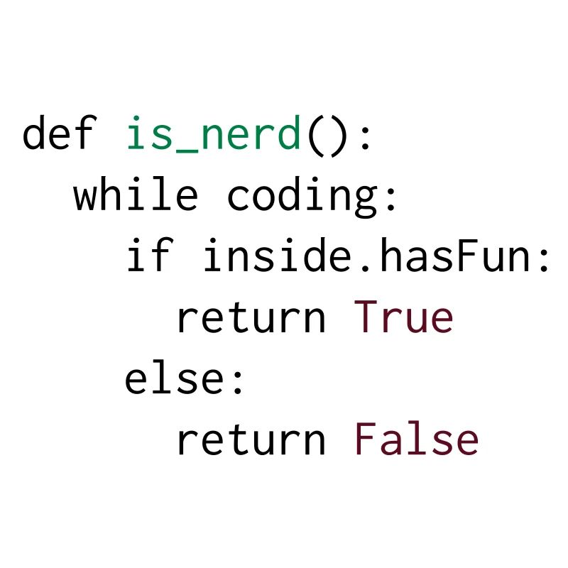 Python Definition von Nerd