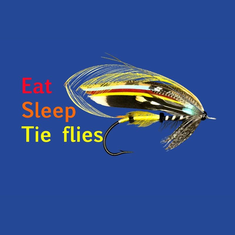 Eat Sleep Tie Flies Jock Scott