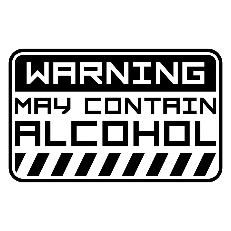 May Contain Alcohol Warning
