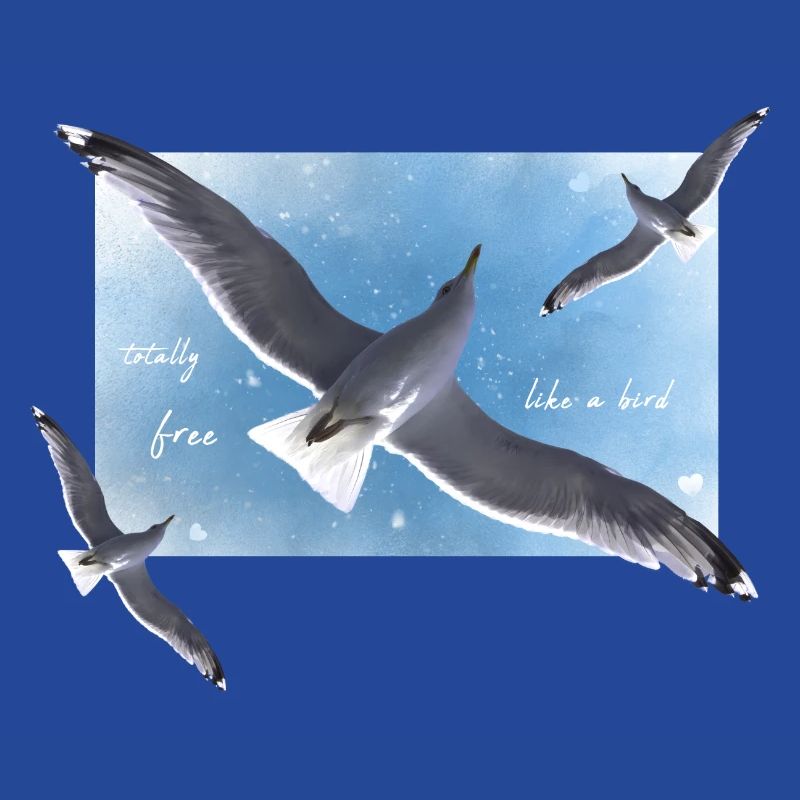 frei sein wie ein Vogel