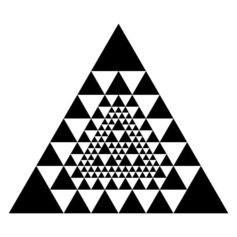 aztec inca mayan triangle design