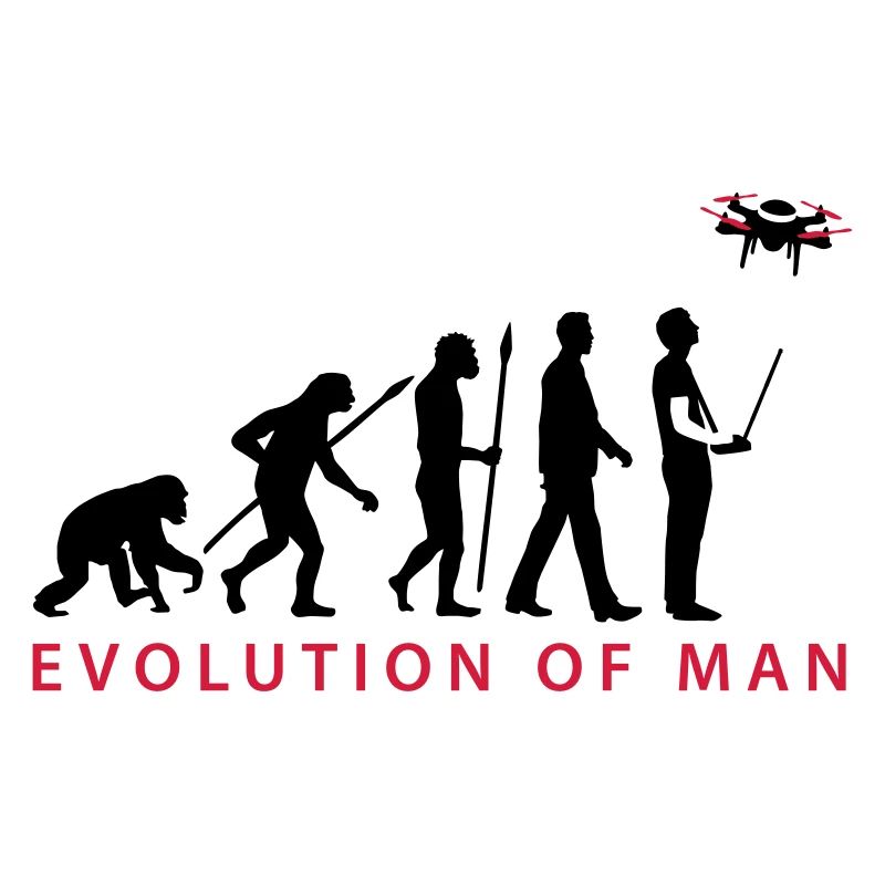 Evolution Modellflieger Drohne 4 Propeller