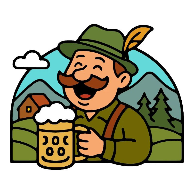 Deutscher German Bavarian Bayer Bier
