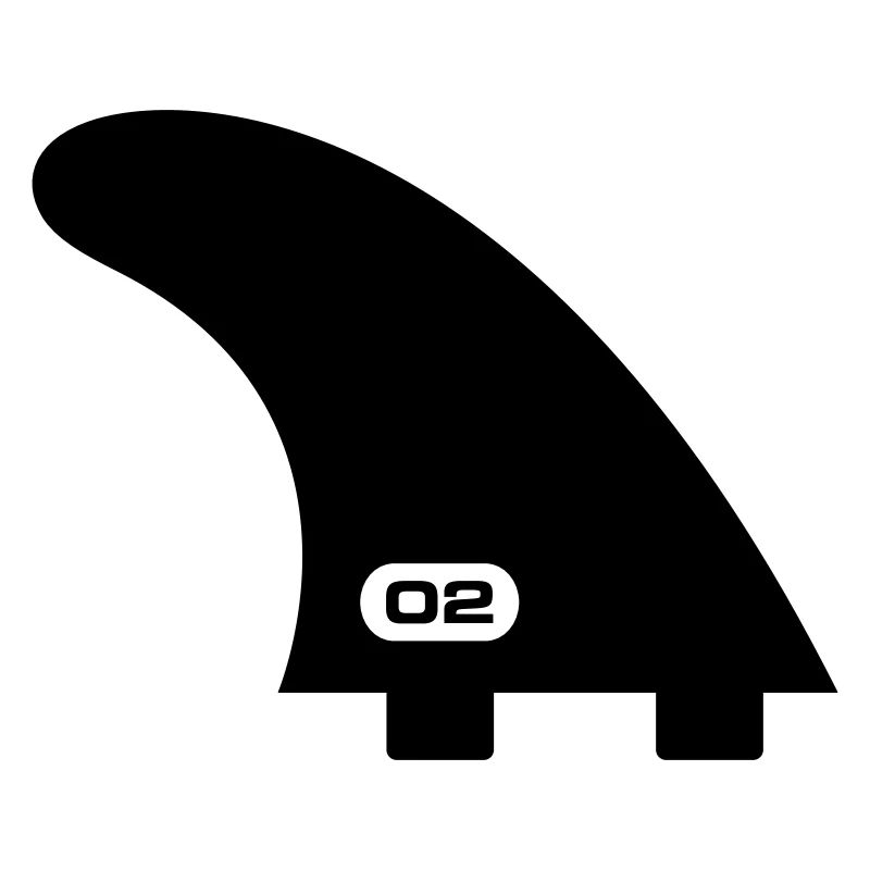 Aileron de surf – Conception offshore de 6 pieds