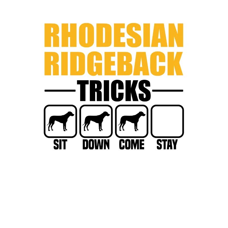 Rhodesian Ridgeback Tricks