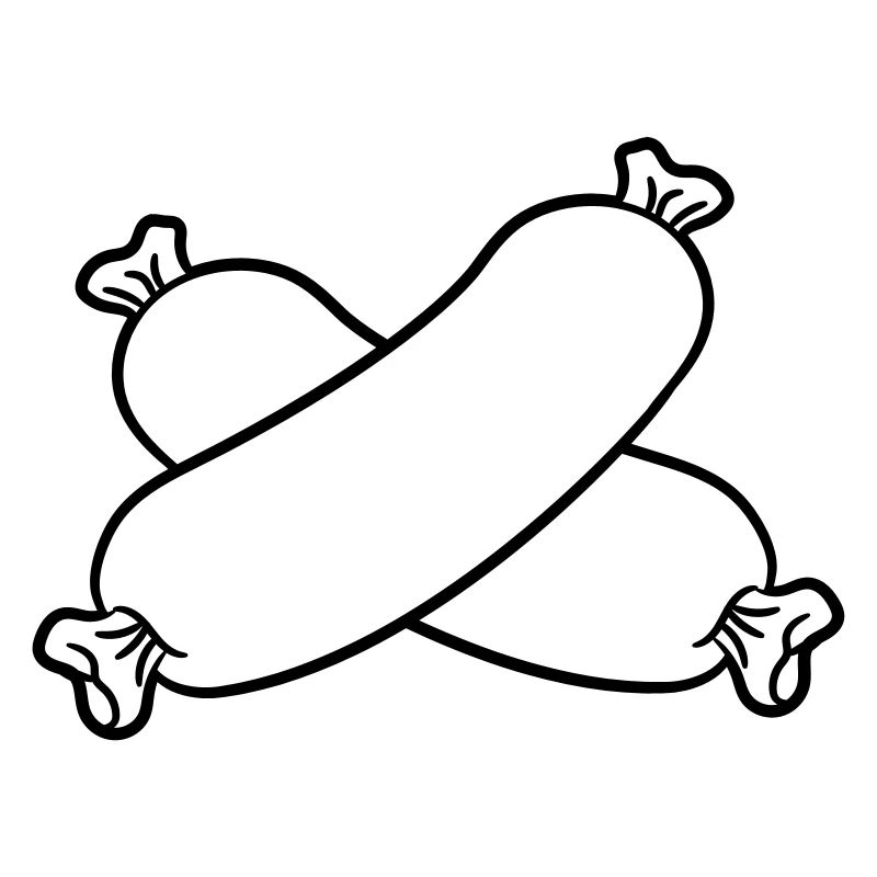 2 wurst würstchen wiener lang bratwurst