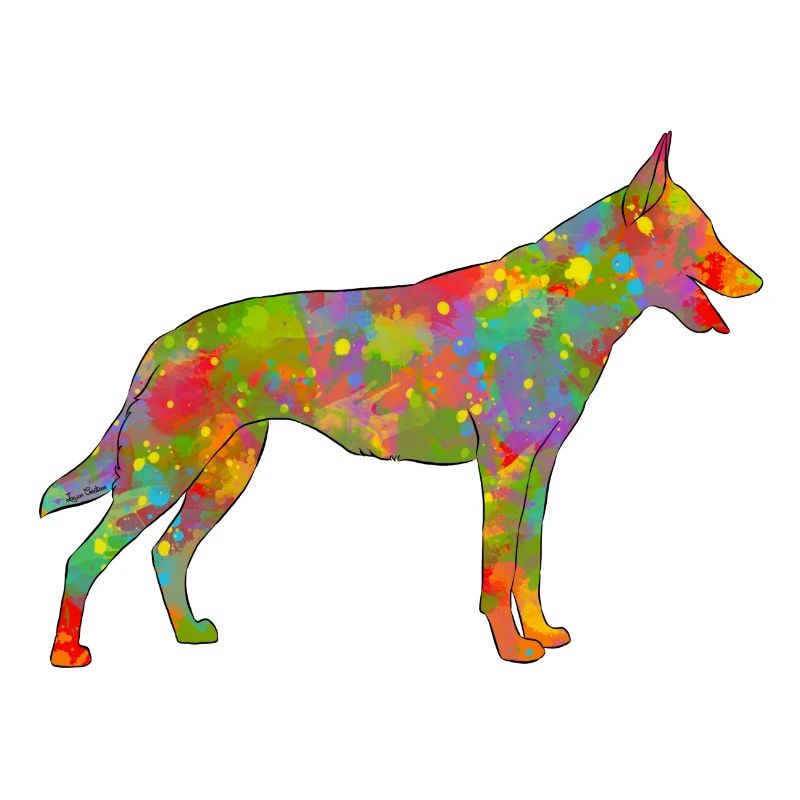 Belgian Shepherd Malinois Multicolored