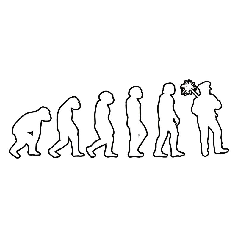 Schornsteinfeger Essenkehrer Evolution Kaminkehrer