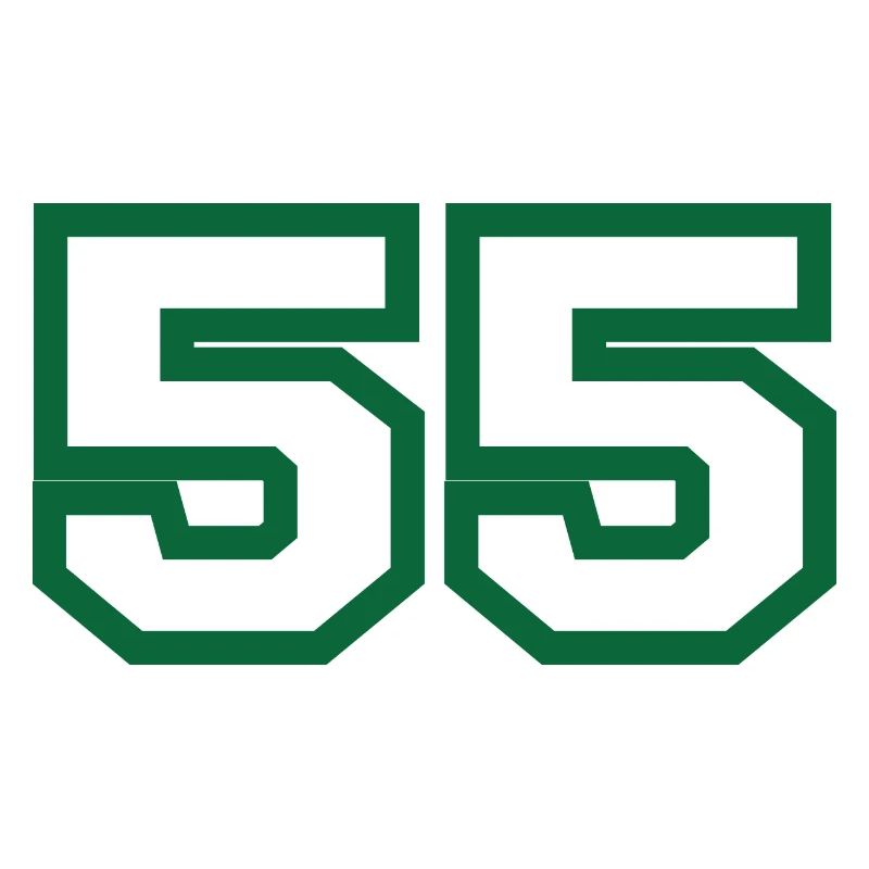 Nummer 55 green sport