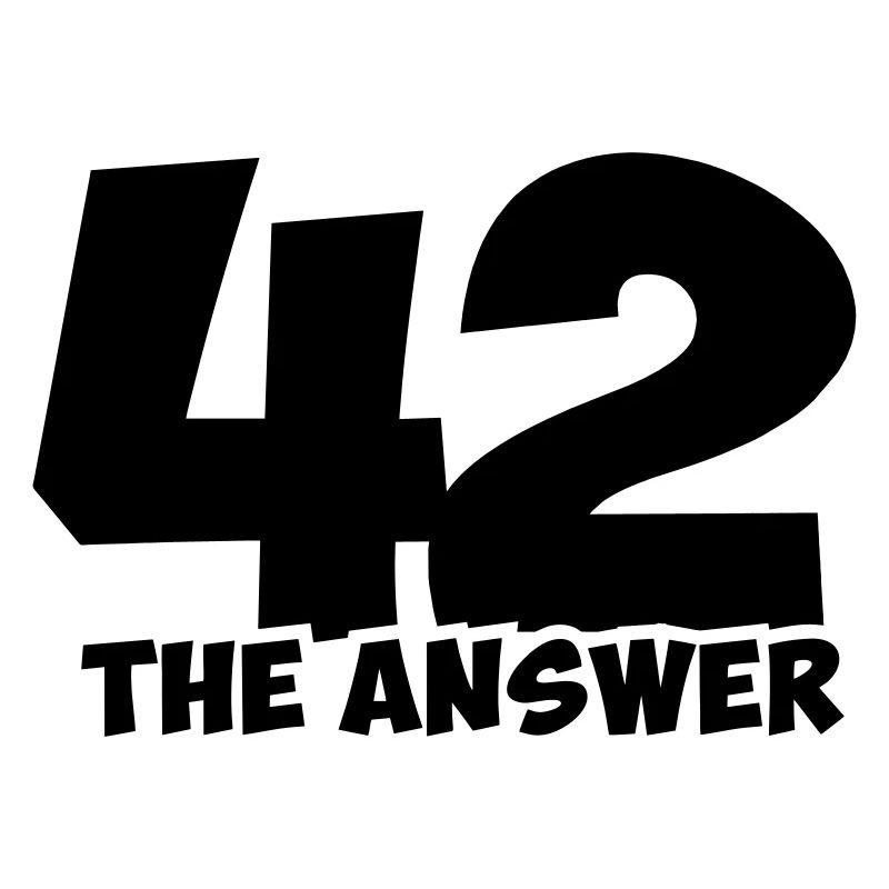 the answer 42