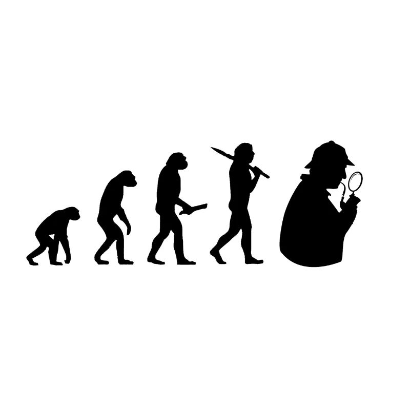 sherlock holmes Evolution Fortschritt Entwicklung