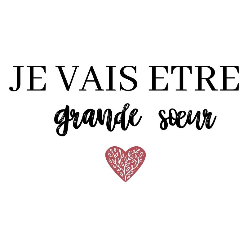 Ich werde eine große Schwester sein