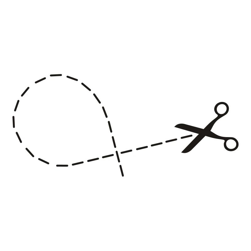 Ciseaux, coupe
