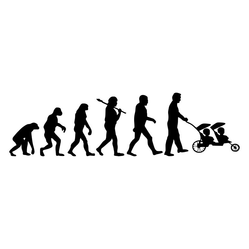 evolution daddy jumeaux