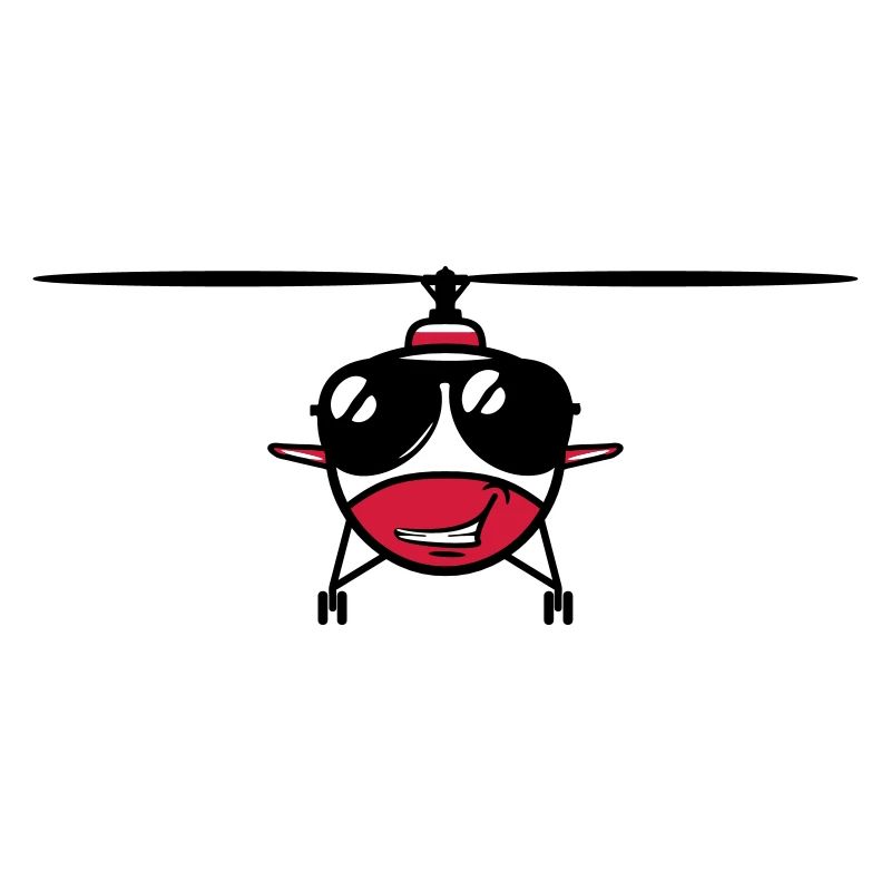 Hubschrauber Helikopter Sonnenbrille