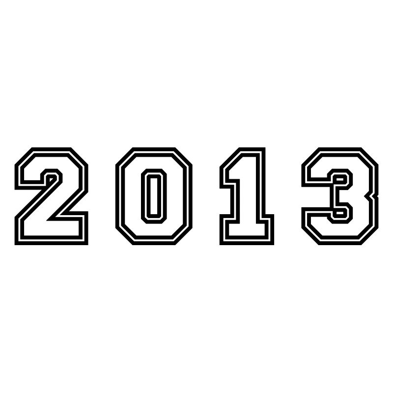 2013 Year Number
