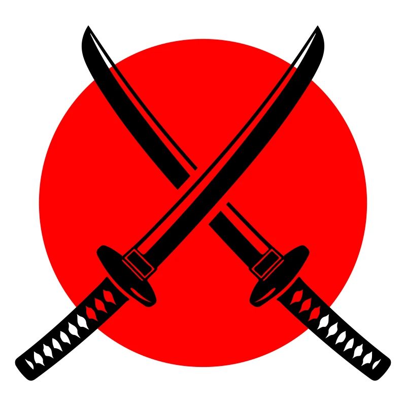 Samurai Schwert Symbol