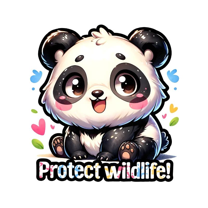Protéger la faune Panda géant Jour de la Terre Amoureux du panda