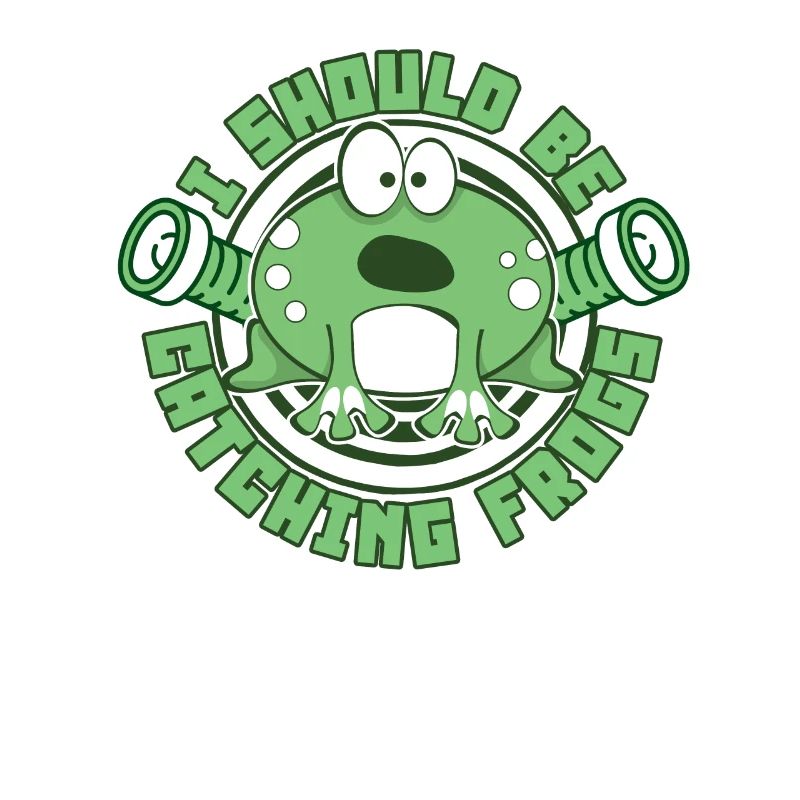 I Should Be Catching Frogs Toad Tadpole