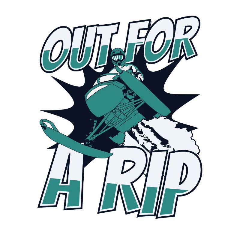 Out for A Rip Snowmobile Snowmobile Drivers
