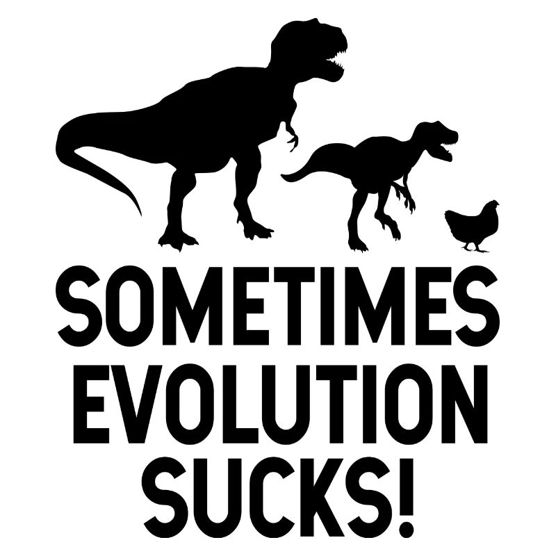 Evolution lustige Sprüche Wissenschaft Student