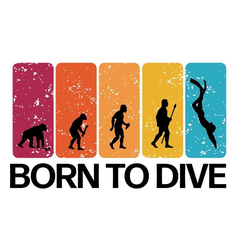 Born to Dive - Taucher Evolution