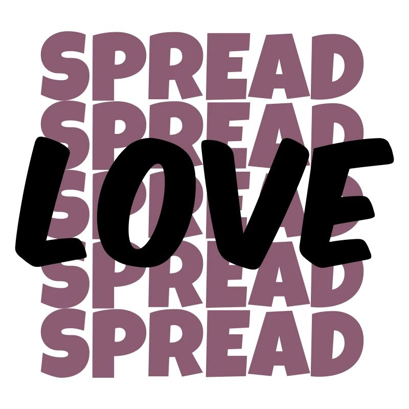 Conception de chemise Spread Love