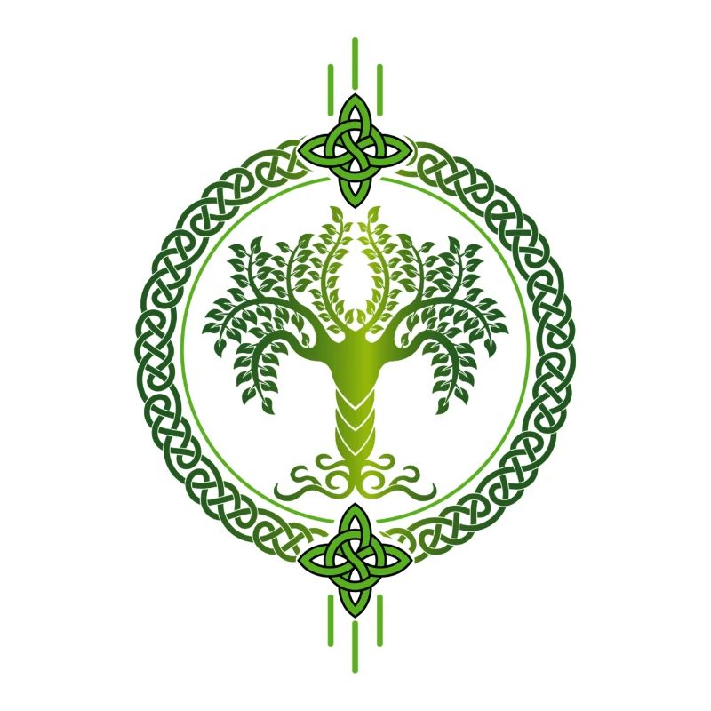 Lebensbaum, Lebensbaum, Keltisches symbol, Celtic,