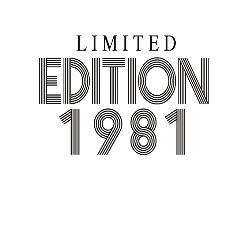 Édition limitée 1981