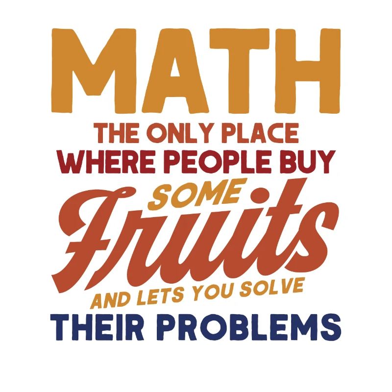 Math Mathématiques Sciences Math Cadeau