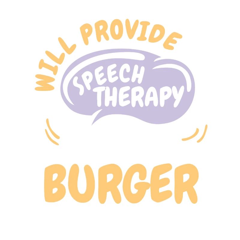 Provide Speech Therapy for Burger Funny Speech