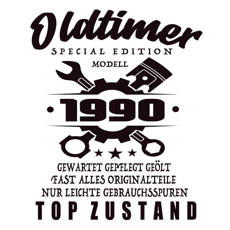 Oldtimer Special Edition Model 1990 Birthday