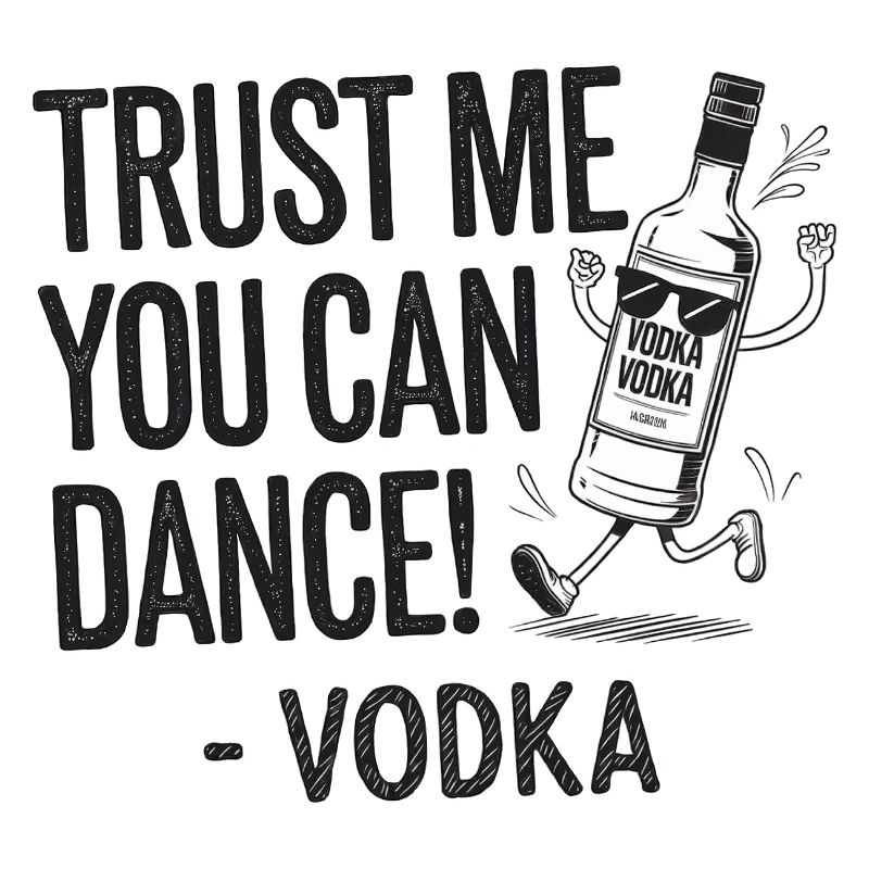 Croyez-moi, vous savez danser. -Vodka