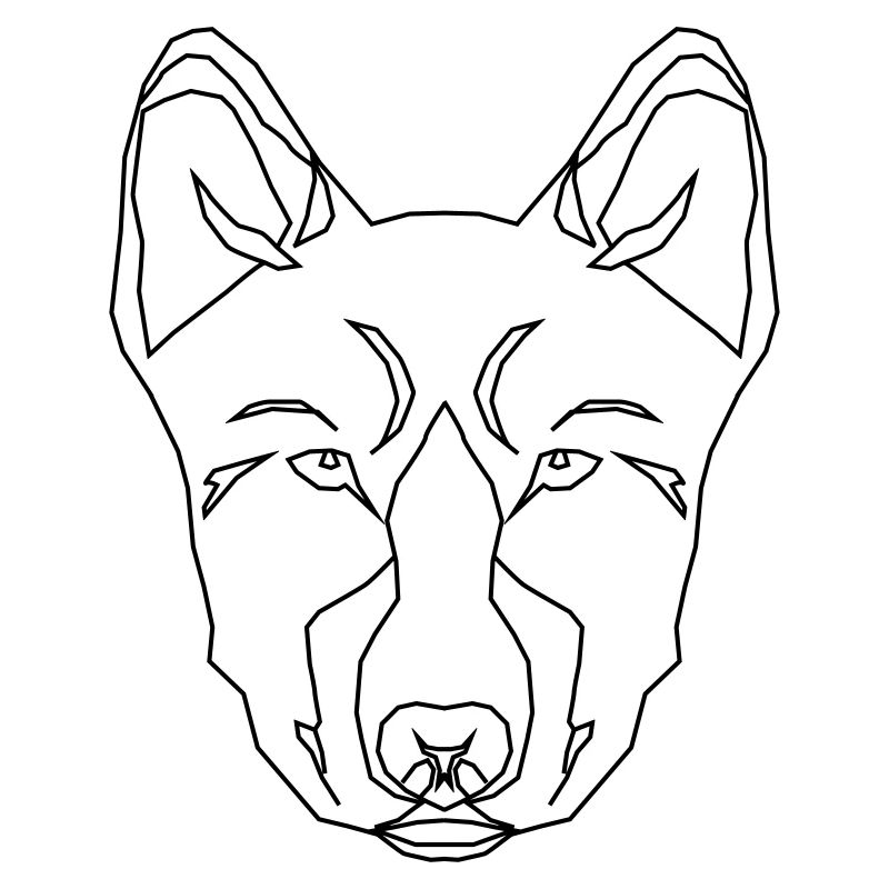 Stylized Dog