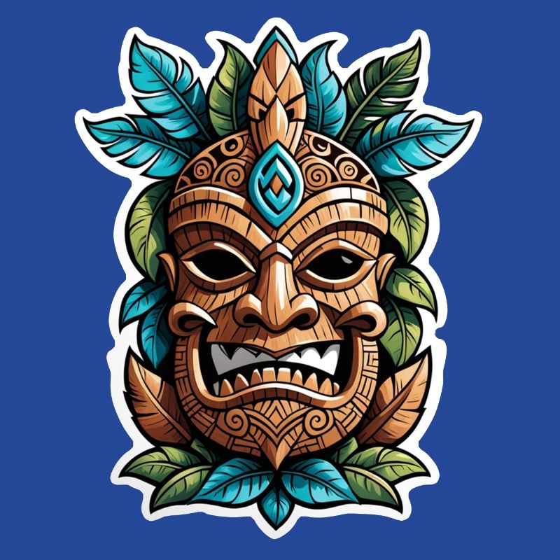 Tiki Beach - Polynesia Statue
