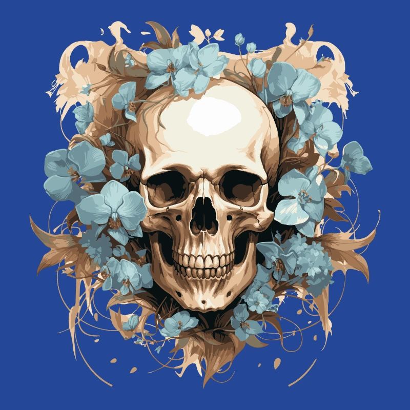 Crâne de fleur