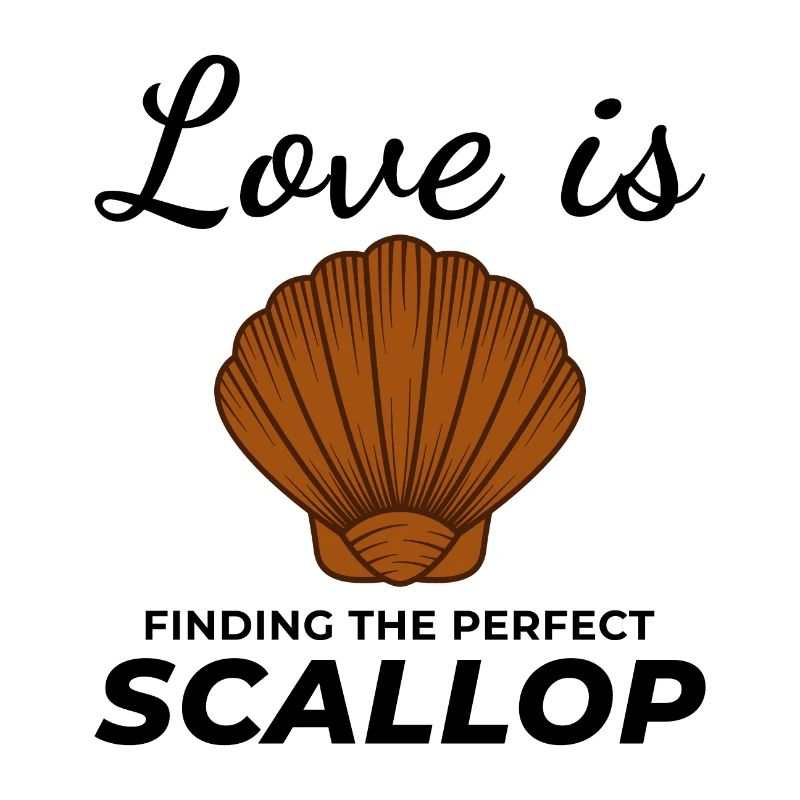 Scallop Seashells Collector Beachcomber Shellfish