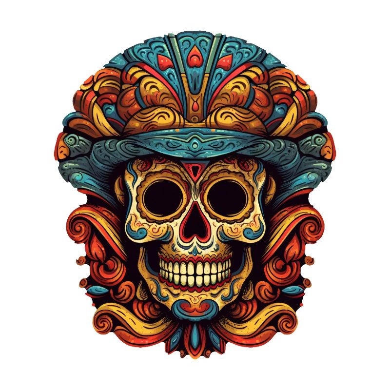 Crâne de Cinco de Mayo