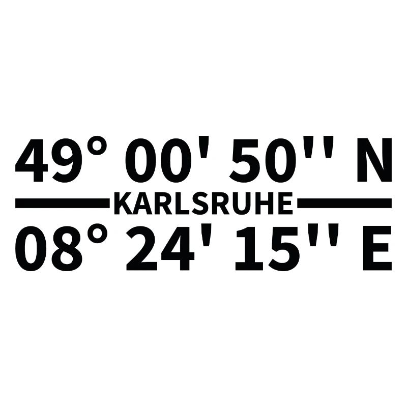 Karlsruhe Coordinates