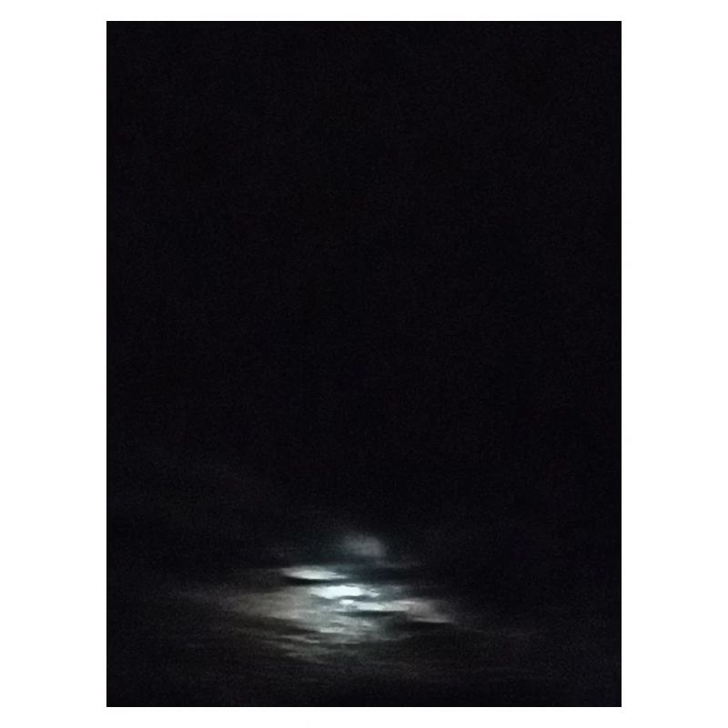 Night Clouds Light Dark Sky