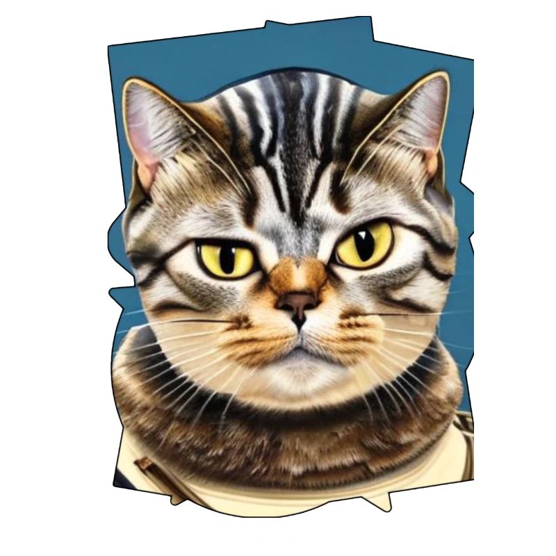 Visage de chat 10