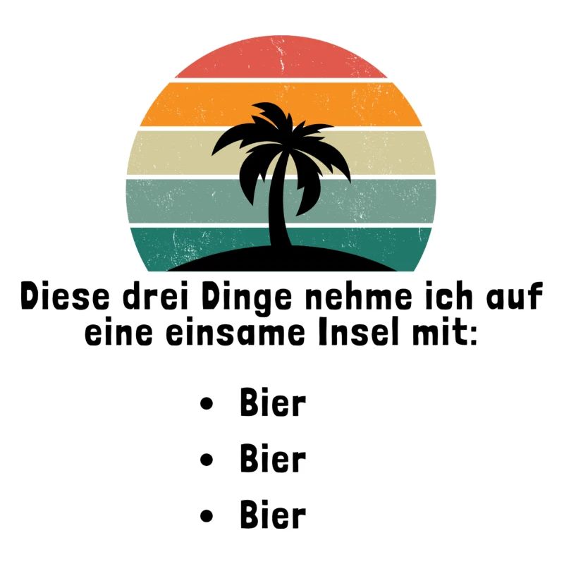 Diese drei Dinge nehme ich auf eine einsame Insel