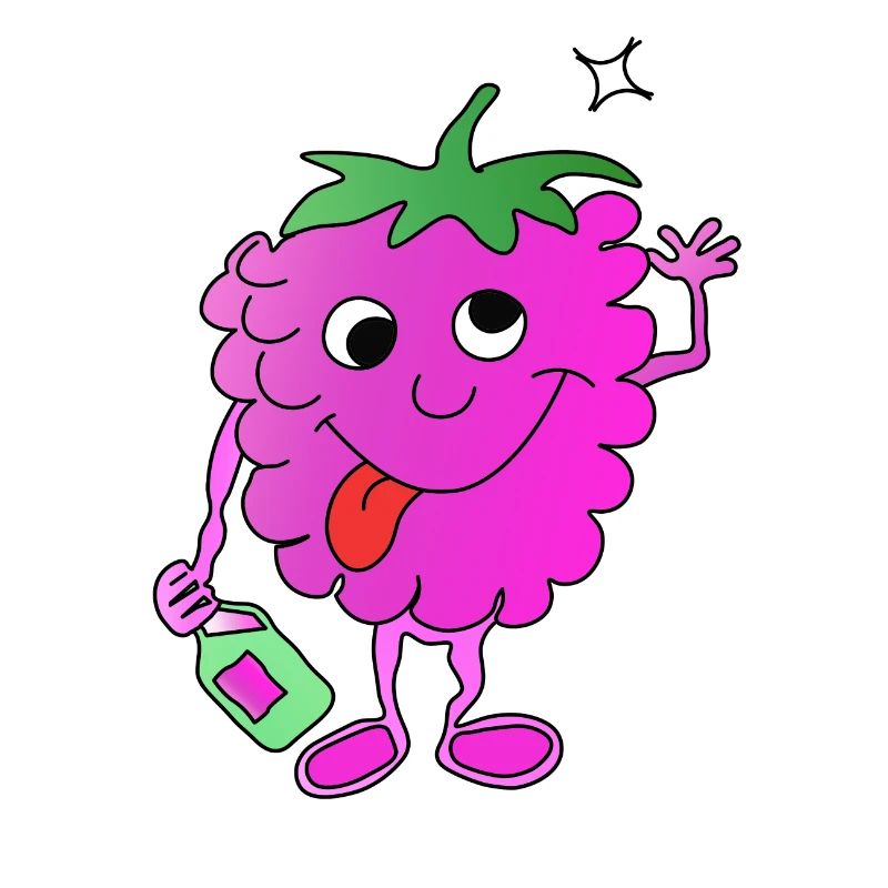 Drunk raspberry