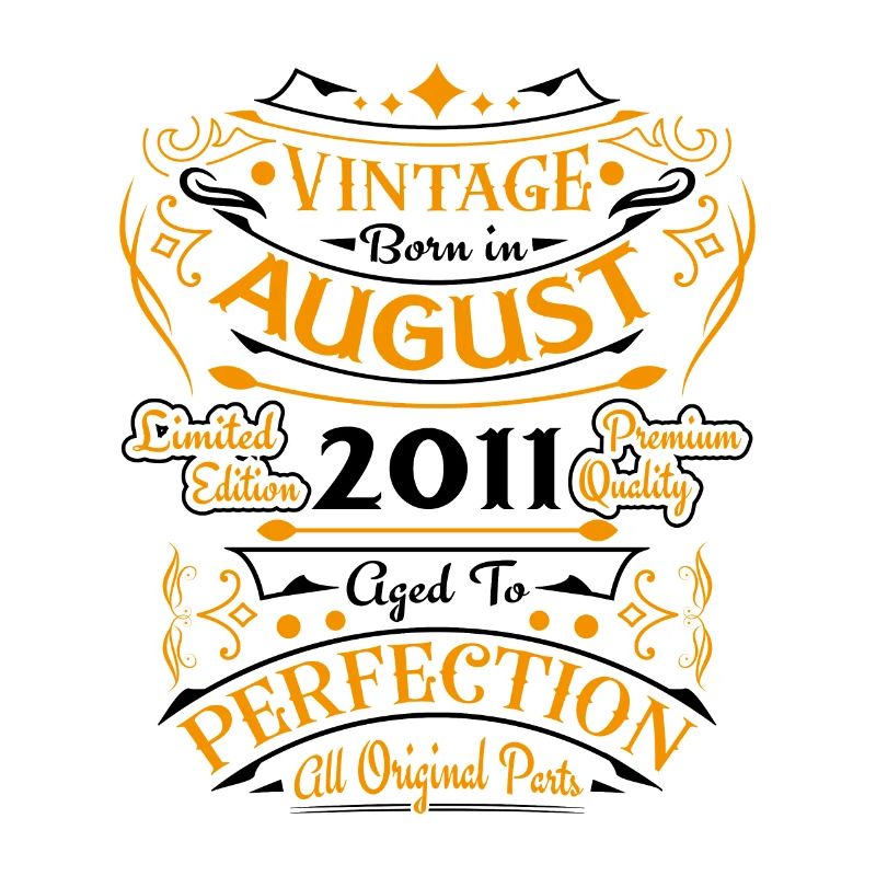August 2011 - Geburtstag im August