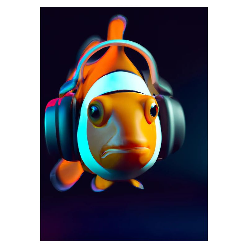 Clownfisch Kopfhörer