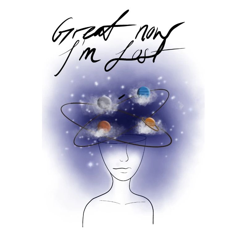 Perdu dans ses pensées